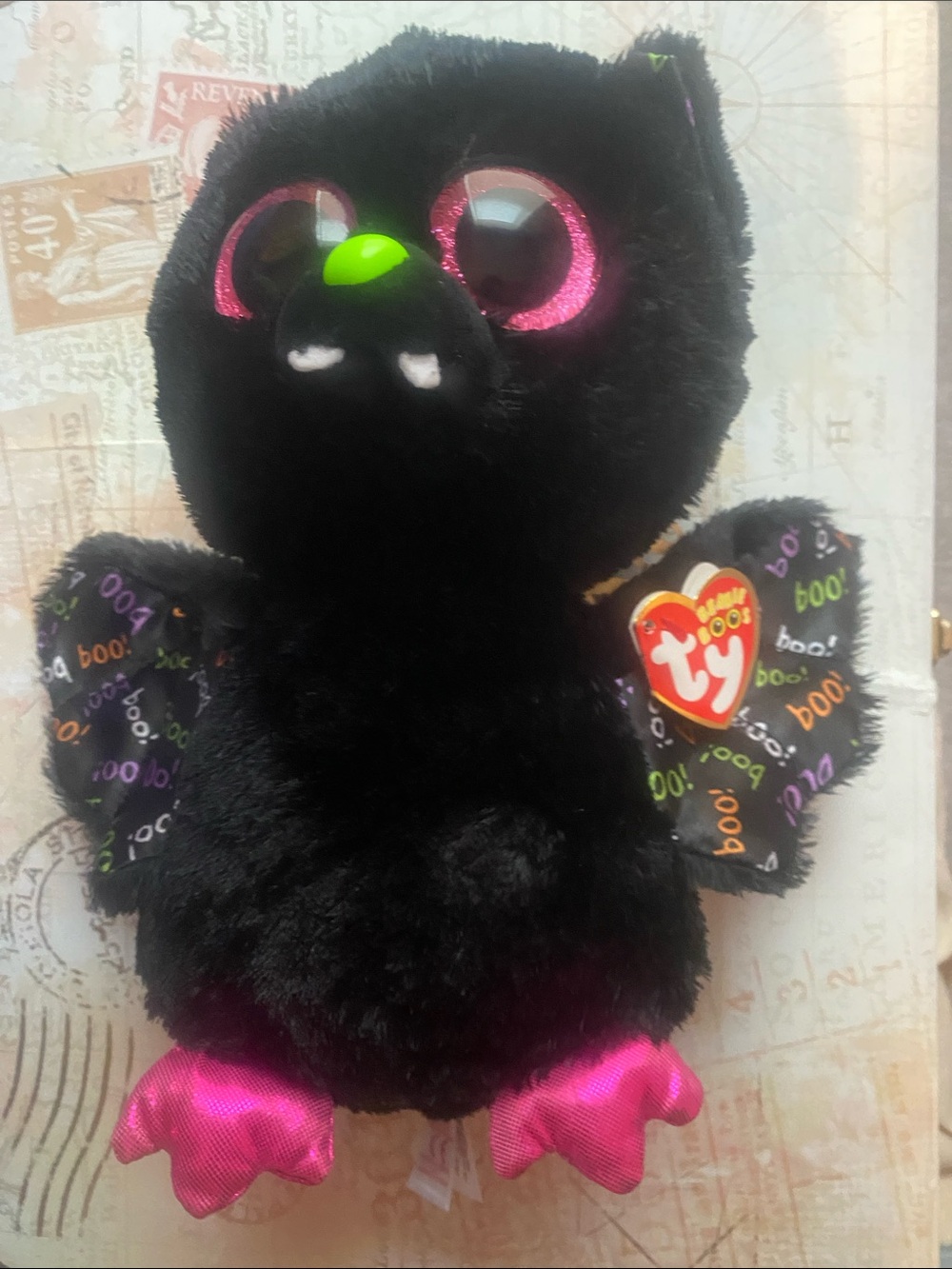 NWT Ty Beanies Boo Dart the bat